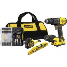 Stanley SFMCK101D1S FatMax V20 Zestaw 4-elementowy (18V/1x2,0Ah), torba