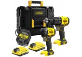 Stanley SFMCK461D2T FatMax V20 Akumulatorowy zestaw narzędzi (18V/2x2,0Ah), Tstak