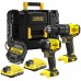 Stanley SFMCK461D2T FatMax V20 Akumulatorowy zestaw narzędzi (18V/2x2,0Ah), Tstak