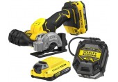 Stanley SFMCM300D2 FatMax V20 Bezszczotkowa multipilarka (76mm/18V/2x2,0Ah)