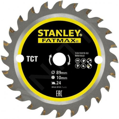 Stanley STA10410 FatMax Tarcza do drewna TCT 89x10mm, 24 zębów