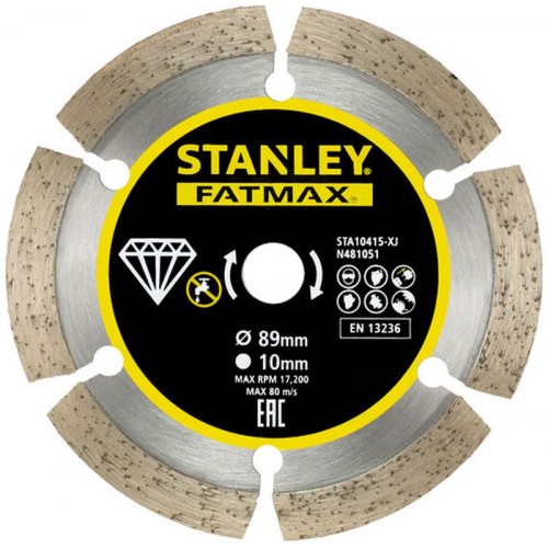 Stanley STA10415 FatMax Diamentowa tarcza tnąca 89x10mm