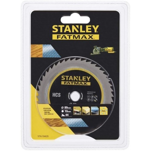 Stanley STA10420 Tarcza do drewna, plastiku, metalu HCS 89 x 10 mm, 44 zębów