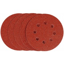 Stanley STA32027 Papier ścierny do szlifierek mimośrodowych 125mm, P60, 5 sztuk