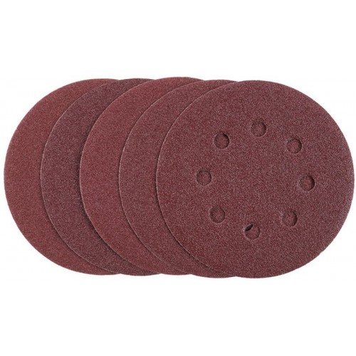 Stanley STA32032 Papier ścierny do szlifierek mimośrodowych 125mm, P80, 5 sztuk Stanley STA32032 Papier ścierny do szlifierek mimośrodowych 125mm, P80, 5 sztuk