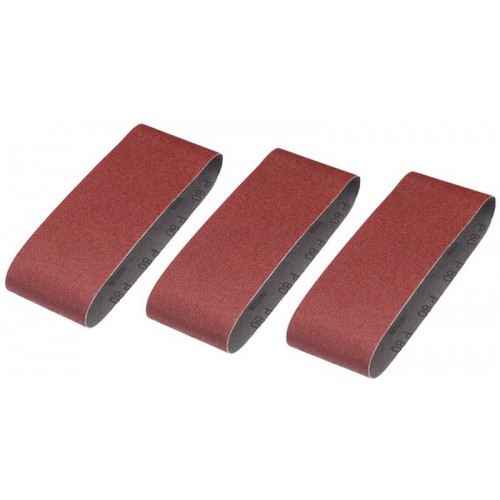 Stanley STA33101 Pasy ścierne 75x457mm, P80, 3 sztuki Stanley STA33101 Pasy ścierne 75x457mm, P80, 3 sztuki