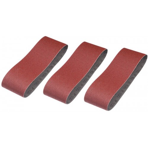 Stanley STA33196 Pasy ścierne 75x533mm, P100, 3 sztuki Stanley STA33196 Pasy ścierne 75x533mm, P100, 3 sztuki