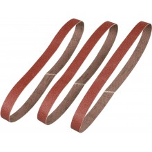 Stanley STA33381 Pasy ścierne do pilników taśmowych, P120, 13x455mm, 3 sztuki