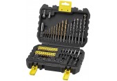 Stanley STA88546-XJ Zestaw wierteł i bitów, 50 elementów