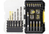 Stanley STA88554 FatMax 19-częściowy zestaw wierteł do żelaza i bitów