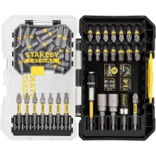 Stanley STA88559-XJ FatMax Zestaw 55 szt. końcówek i nasadek udarowych 1/4"