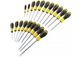 Stanley STHT0-60213 Essential Zestaw wkrętaków, 20 sztuk