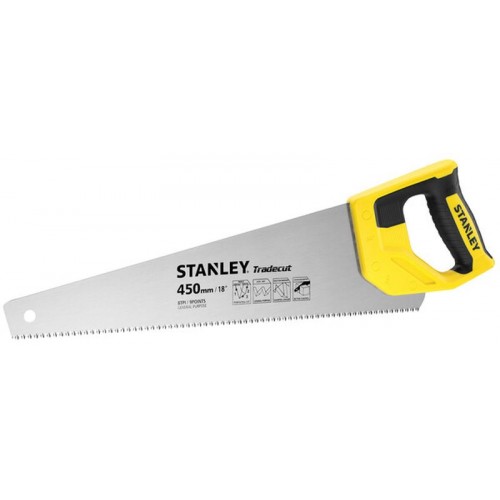 Stanley STHT20354-1 Tradecut Piła ręczna 8TPI x 450mm Stanley STHT20354-1 Tradecut Piła ręczna 8TPI x 450mm