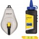 Stanley STHT47111-0 Aluminiowy sznur traserski 30m z niebieską kredą i poziomicą