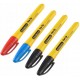 Stanley STHT81391-0 Marker fine tip 4szt (2x czary, 1x niebieski, 1x czerwony)