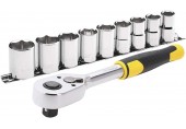 Stanley STMT82671-0 Zestaw grzechotka 1/2" i akcesoria, 10 szt.