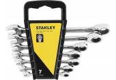 Stanley STMT82846-0 Zestaw kluczy płasko-oczkowych z grzechotką (8-19mm), 7szt