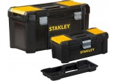 Stanley STST1-75772 Essential 2 skrzynie 19" + 12,5", metalowy zatrzask