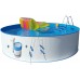 Basen stalowy zestaw New Splasher 3,5 x 0,9 m urządzenie filtrujące+schodki 011000