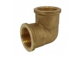 STENO Kolano 90° 6/4", mosiądz, GW/GW, 5090640