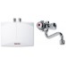 Stiebel Eltron DNM 3 + MAW Ogrzewacz przepływowy 3,5 kW z armaturą ścienną 185412
