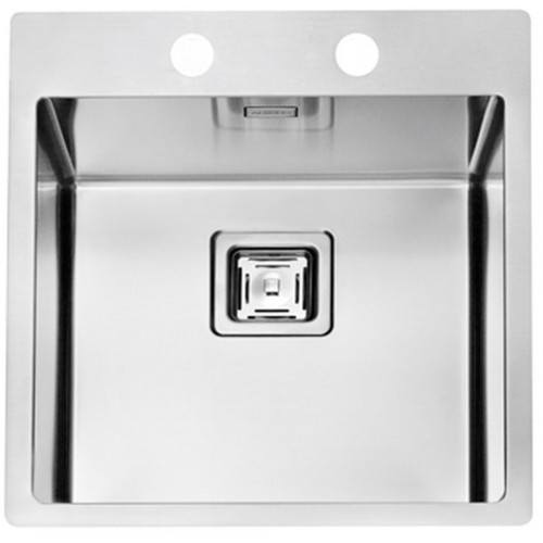 ALVEUS Stylux 10 F zlewozmywak, 450 x 510 mm, satin 1084278F