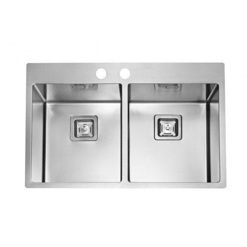 ALVEUS Stylux 30 F zlewozmywak, satin, 755 x 510 mm 1084291F ALVEUS Stylux 30 F zlewozmywak, satin, 755 x 510 mm 1084291F