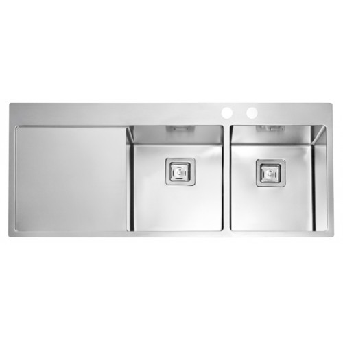 ALVEUS Stylux 70 S zlewozmywak, satin, 1160 x 510 mm, prawy 1084421 ALVEUS Stylux 70 S zlewozmywak, satin, 1160 x 510 mm, prawy 1084421