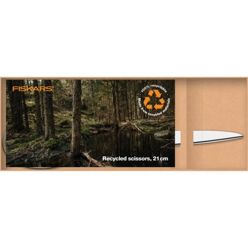 Fiskars Nożyczki Recycled, 21 cm, opakowanie upominkowe 1059075 Fiskars Nożyczki Recycled, 21 cm, opakowanie upominkowe 1059075