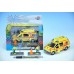 Kids Globe Auto karetka metalowa 13cm, na baterie 00065688