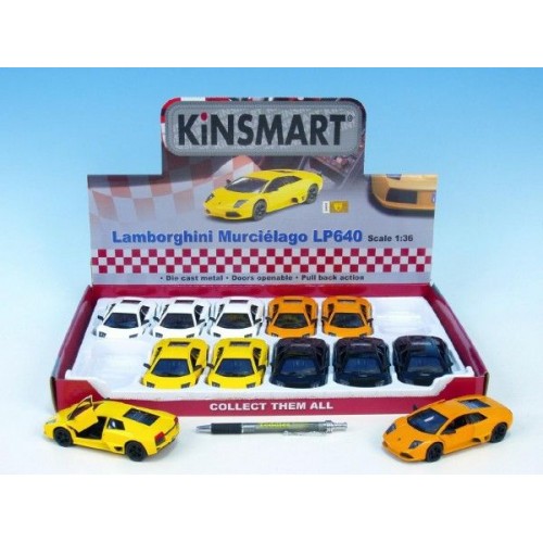 Auto Kinsmart Lamborghini Murciélago, metalowe, 12,5cm 00027646