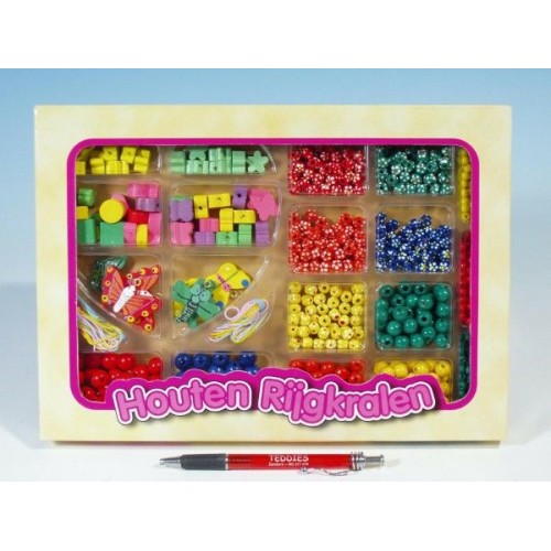 Drewniane koraliki do nawlekania 00023470