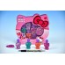 Hello Kitty Zestaw lakierów do paznokci 4 szt + brokat + pilník 00097029