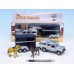 Kids Globe Auto Land Rover Defender 14cm z przyczepą na konie 11cm 00028147