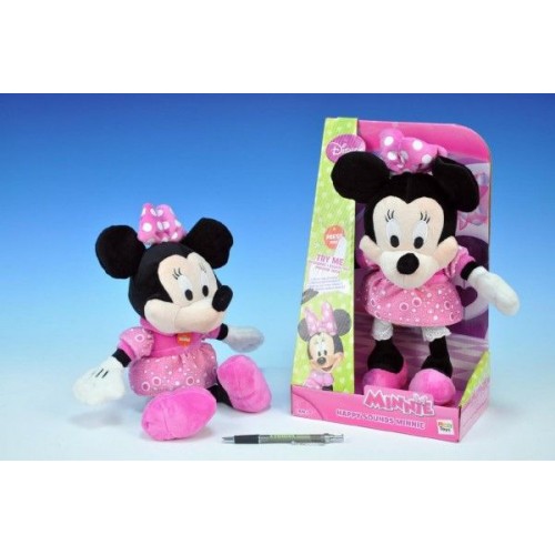 Minnie maskotka pluszowa 33cm, na baterie 3xAG13 Walt Disney 00028237