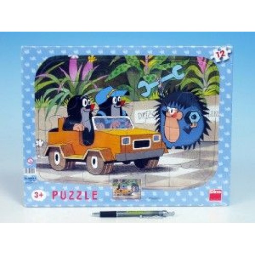 Puzzle Krecik 36x28cm 12 elementów 21303034