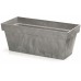 Prosperplast CUBE CASE BETON EFFECT Doniczka 39,2x18,2x16cm, szare DCUC400E