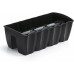 Prosperplast CROWN Doniczka na balustradę 58 x 28 x 20 cm, 18l, antracyt DCRO600