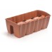 Prosperplast CROWN Doniczka na balustradę 58 x 28 x 20 cm, 18l, terakota DCRO600