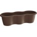 Prosperplast RESPANA TRIPLE Potrójna doniczka 51,9x20x14,8 cm, brązowa DREX520