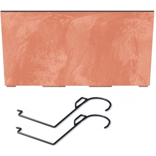 Prosperplast URBI CASE BETON Effect W Skrzynka balkonowa, 58x18x20cm, terakota DUC600EW