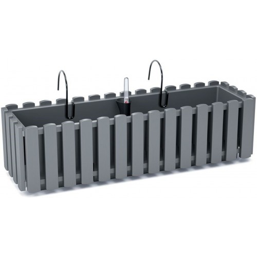 Prosperplast BOARDEE FENCYCASE W Skrzynka wisząca 58x18x16,2cm, szary kamień DDEF600W