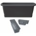 Prosperplast RESPANA EASYCARE W Skrzynka ogrodowa 39,7x19x14cm, antracyt ISE400SW