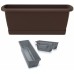 Prosperplast RESPANA EASYCARE W Skrzynka ogrodowa 39,7x19x14cm, brązowy ISE400SW