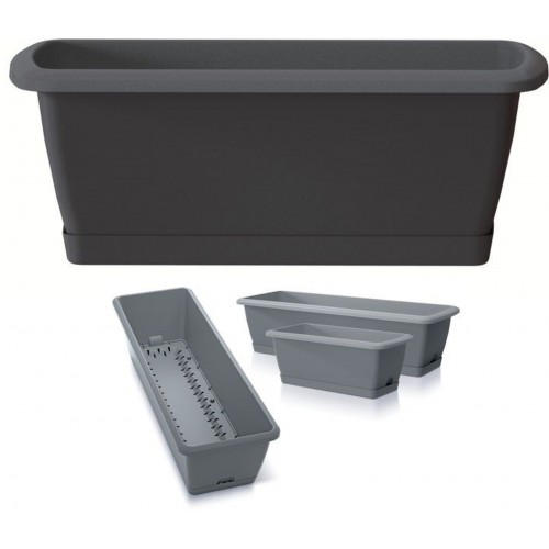Prosperplast RESPANA EASYCARE Skrzynka ogrodowa 59,3x19x14cm, antracyt ISE600S Prosperplast RESPANA EASYCARE Skrzynka ogrodowa 59,3x19x14cm, antracyt ISE600S