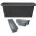 Prosperplast RESPANA EASYCARE Skrzynka ogrodowa 39,7x19x14cm, antracyt ISE400S
