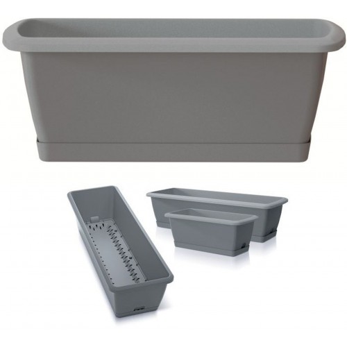 Prosperplast RESPANA EASYCARE Skrzynka ogrodowa 59,3x19x14cm, kamienny szary ISE600S Prosperplast RESPANA EASYCARE Skrzynka ogrodowa 59,3x19x14cm, kamienny szary ISE600S