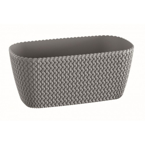 Prosperplast SPLOFY CASE Doniczka 39,7x18x14,5 cm, gray DSPC400 Prosperplast SPLOFY CASE Doniczka 39,7x18x14,5 cm, gray DSPC400