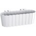 PROSPERPLAST BOARDEE HOOK Doniczka wisząca 38,3x21,2x13 cm, biała DDECZ400
