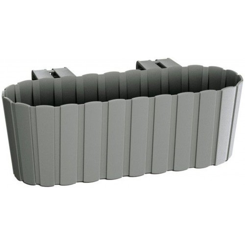 PROSPERPLAST BOARDEE HOOK Doniczka wisząca 38,3x21,2x13 cm, szara DDECZ400 PROSPERPLAST BOARDEE HOOK Doniczka wisząca 38,3x21,2x13 cm, szara DDECZ400